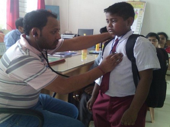 12 students fell ill with pox like symptoms at Belonia English medium HS school 12 students fell ill with pox like symptoms at Belonia English medium HS school
